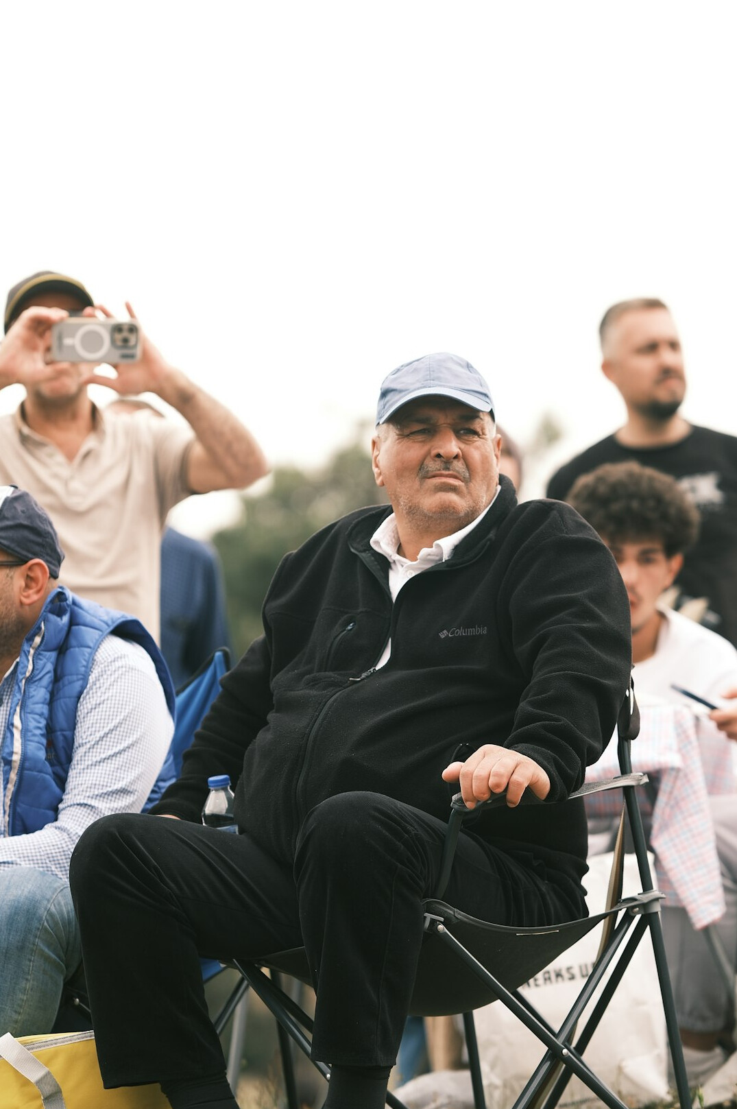 seniors enjoying group activity outdoors